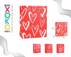 BOLSA REGALO LOVE 18*23*10