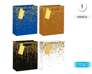 BOLSA REGALO GLITTER 18*23*10