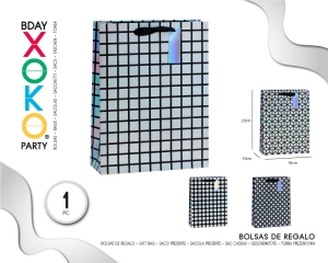 BOLSA REGALO HOLOGRÁFICO 18*23*10