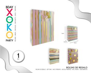 BOLSA REGALO RAYAS 32*26*12.5
