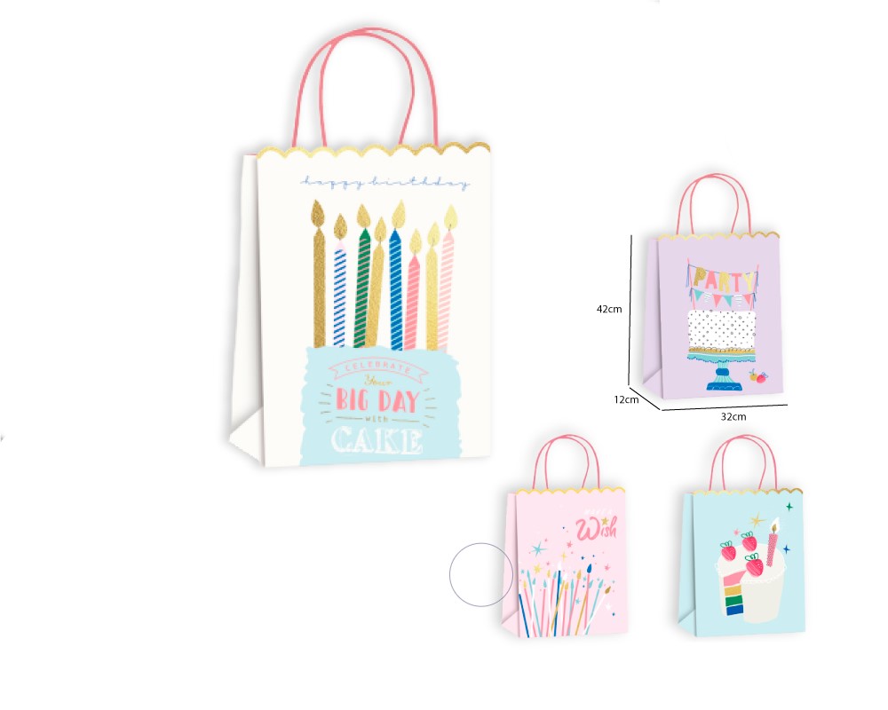 BOLSA REGALO TARTAS 32*42*11.5