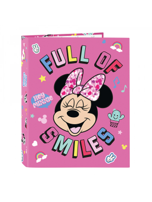 CARPETA FOLIO 4 ANI.MIXTAS MINNIE MOUSE "LUCKY"