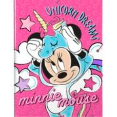 CARPETA FOLIO 3 SOLAPAS MINNIE MOUSE UNICORNS