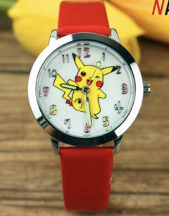 RELOJ PIKACHU CORREA ROJA