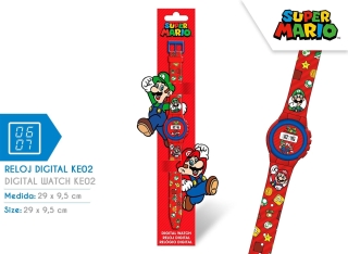 RELOJ DIGITAL KE02 SUPERMARIO