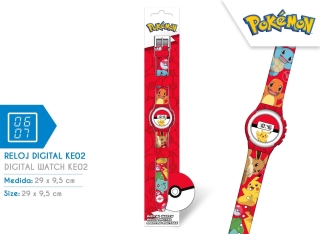 RELOJ DIGITAL KE02 POKEMON
