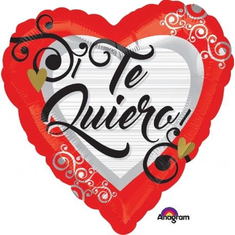 *.18"/45cm(S40) TE QUIERO FILIGRANA