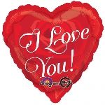 *..18"/45cm(S40)  I LOVE YOU HEART