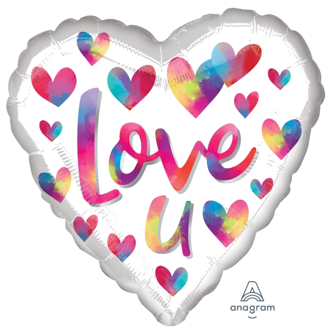*..18/45CM (S40) LOVE U CORAZONES MULTICOLOR