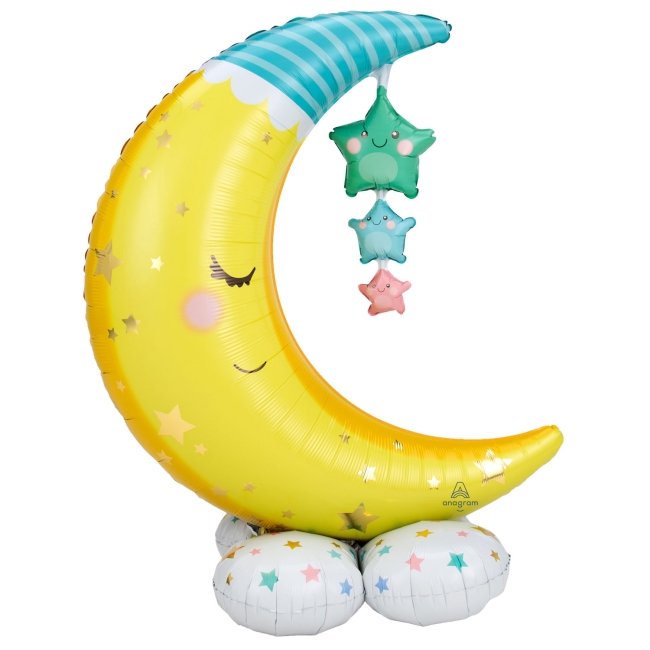 *AIRLOONZ (P70) LUNA Y ESTRELLAS