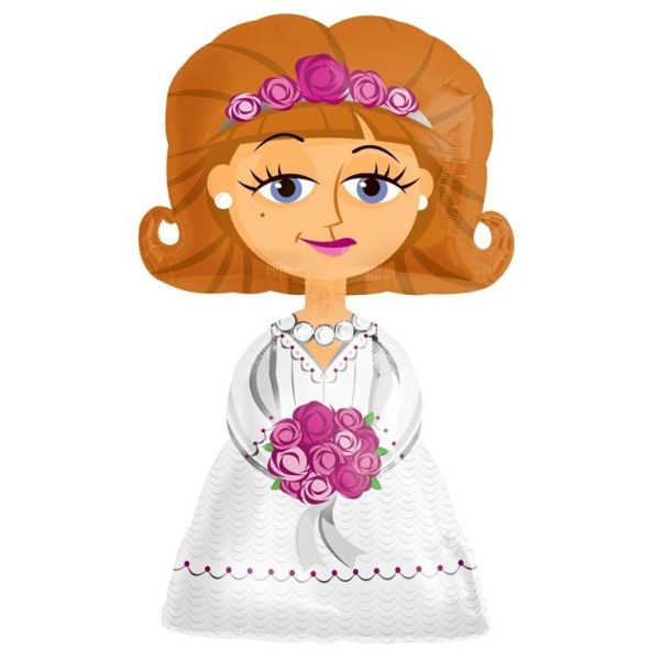 GLOBO FOIL NOVIA LIRAGRAM