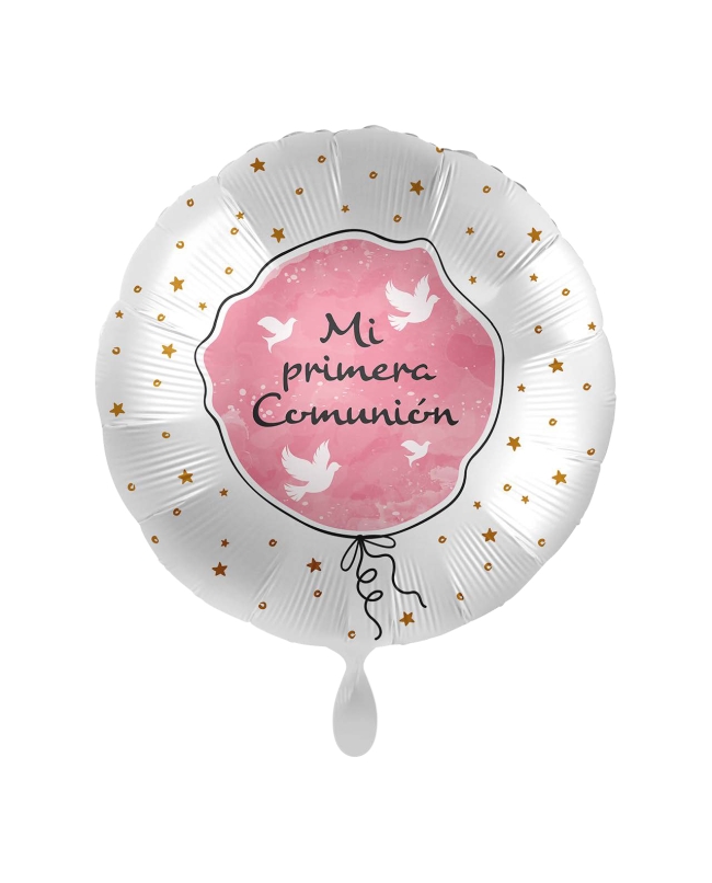 17/43CM MI PRIMERA COMUNION PALOMA ROSA
