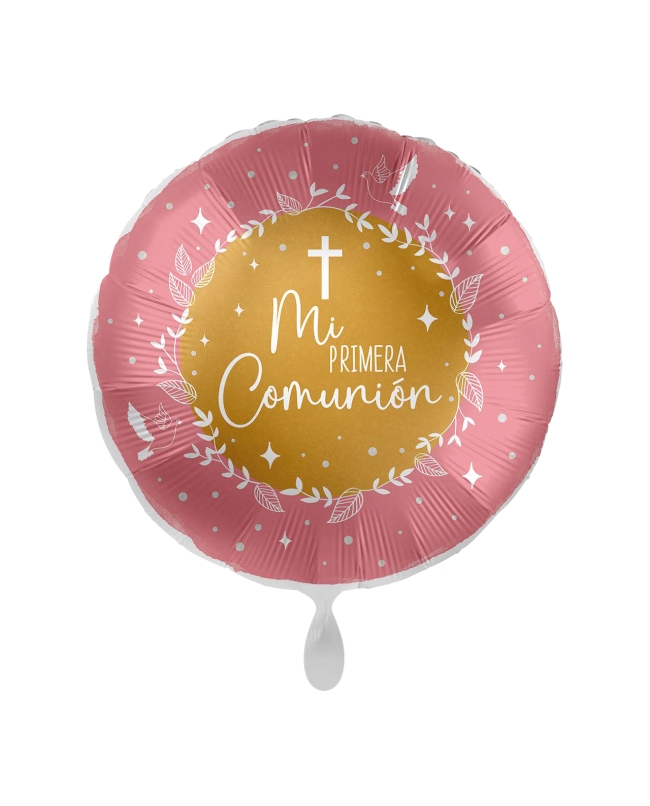 *.17/43CM MI PRIMERA COMUNION ROSA
