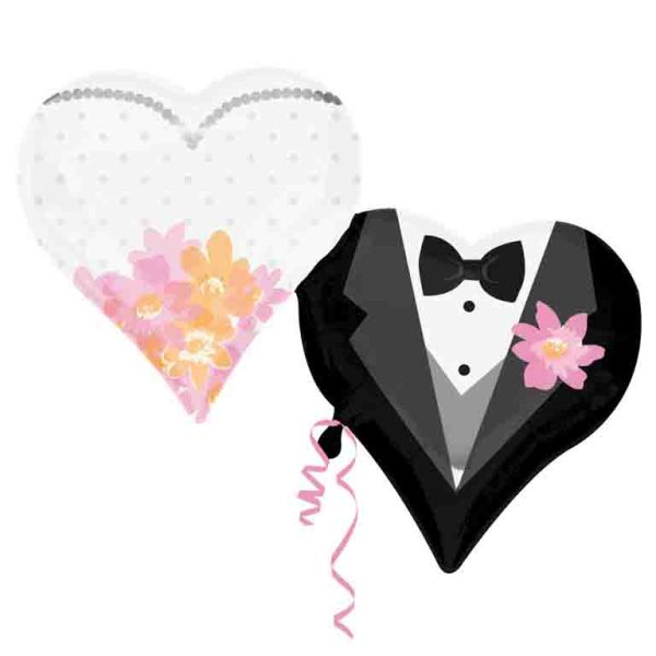 *FOR (P35) DOBLE CORAZON NOVIOS