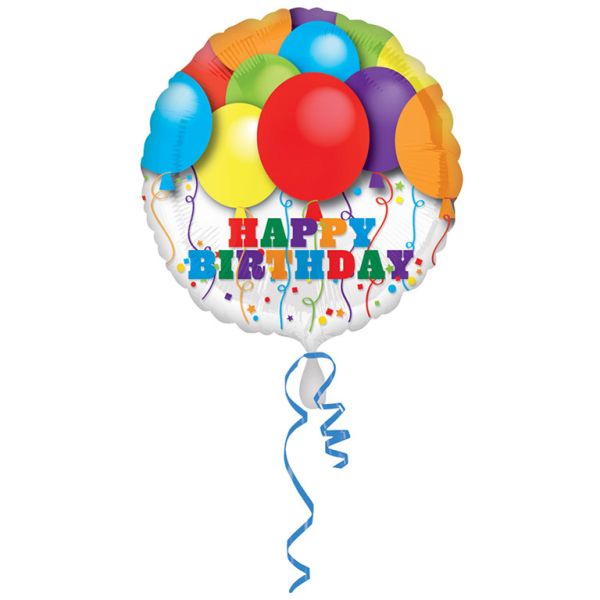 *18"/45cm(S40) BRIGHT HAPPY BDAY