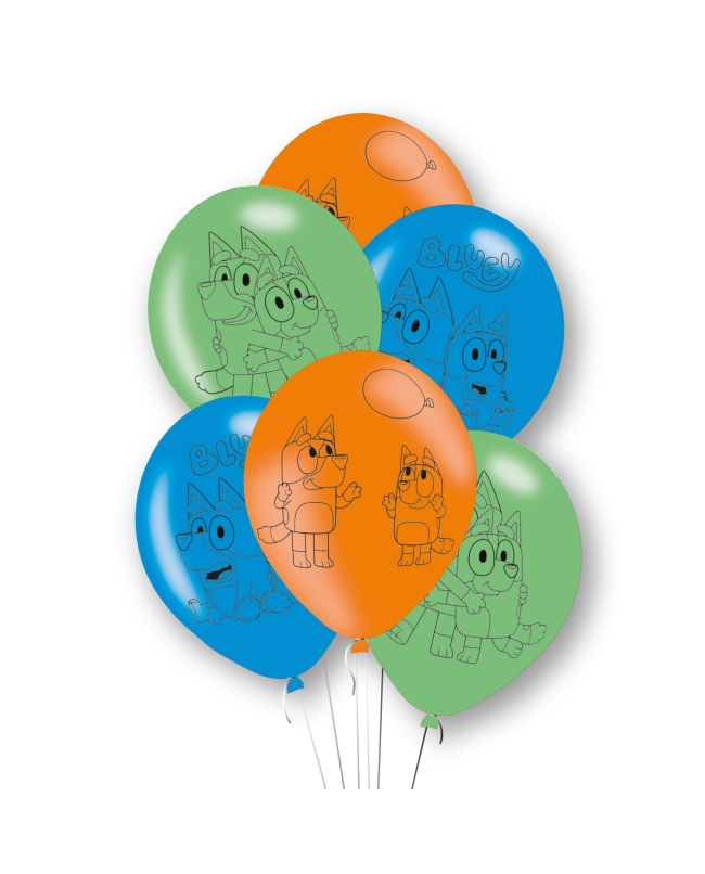 *GLOBOS LATEX 27,5CM BLUEY (6)
