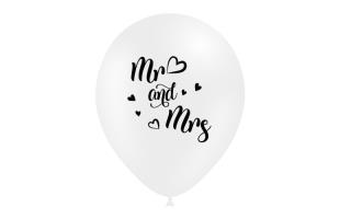 G LATEX MR AND MRS R-12 BALLONIA (8 UN)