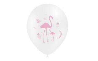 B/ 8 Globos 95cm perim.: Flamingo