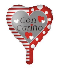 Corazón Con Cariño 10"
