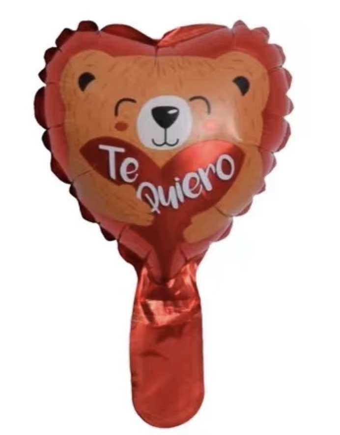 CORAZON MICRO 6" TE QUIERO OSO