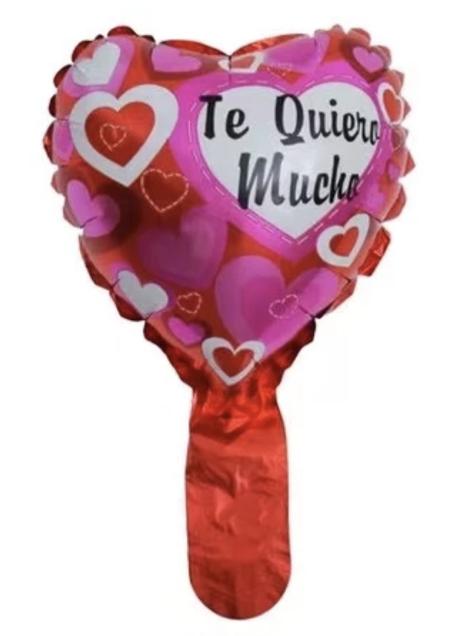 CORAZON MICRO 6" TE QUIERO MUCHO CORAZONES