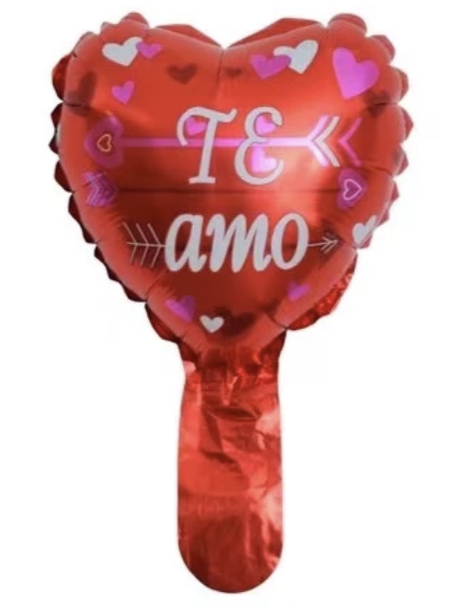 CORAZON MICRO 6" TE AMO FLECHA
