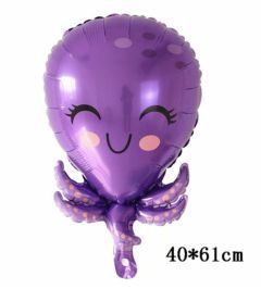 GLOBO PULPO LILA