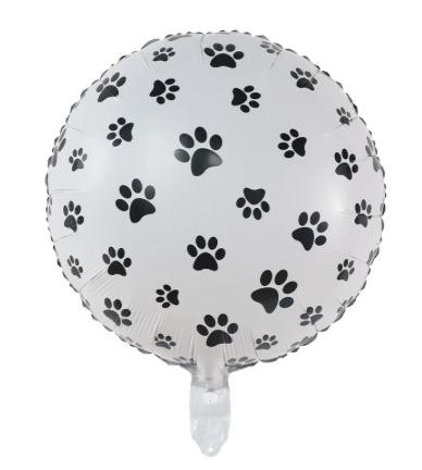 Globo 18´pulgadas huellas perro