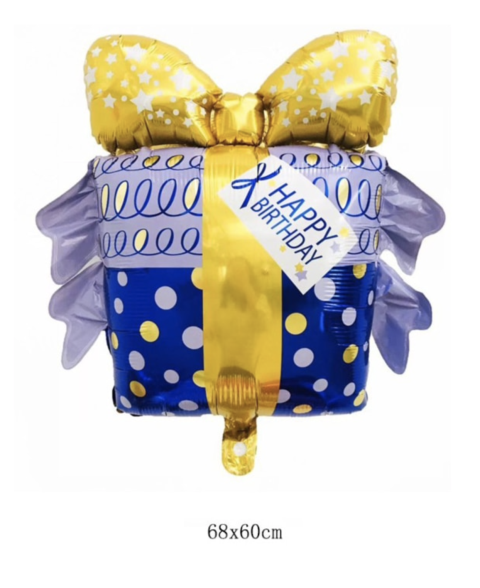 GLOBO FORMAS 68*60 CM REGALO HAPPY BIRHDAY