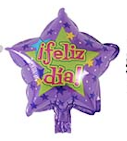 ESTRELLA MORADA 10´FELIZ DIA