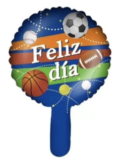 Globo Feliz Día Deporte 10"