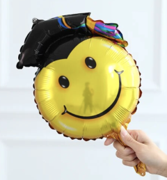 GLOBO GRADO CARITA FELIZ 10"