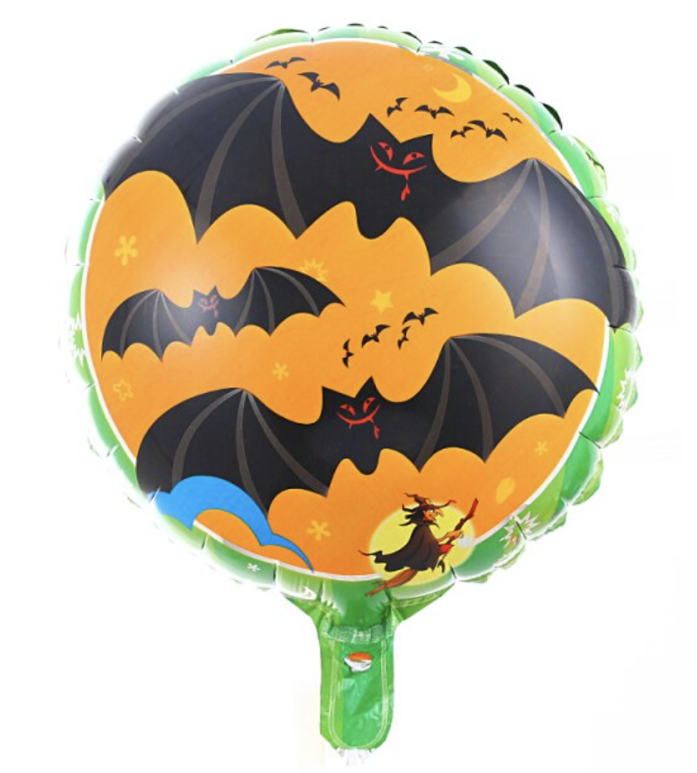 GLOBO 18´REDONDO MURCIELAGOS