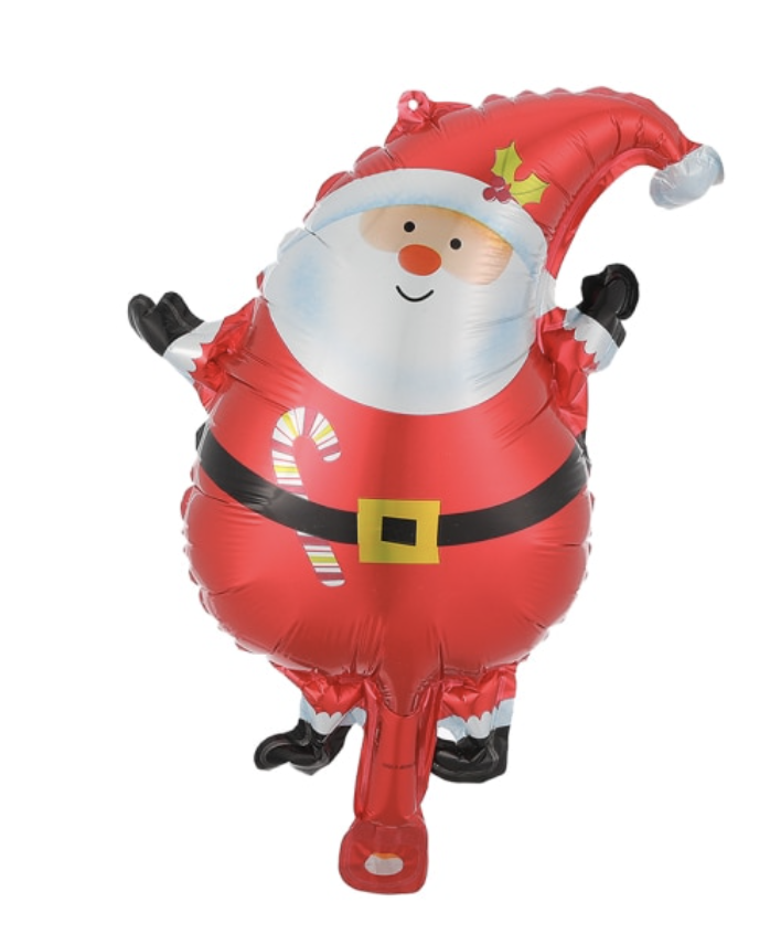GLOBO 10´ PAPA NOEL ROJO