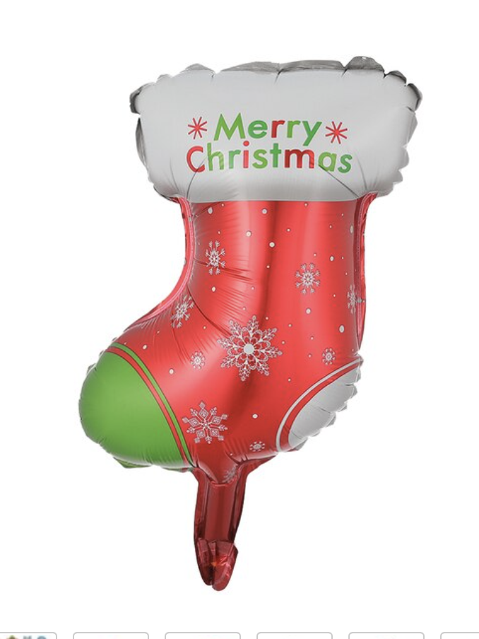 GLOBO 10´ BOTA NAVIDAD