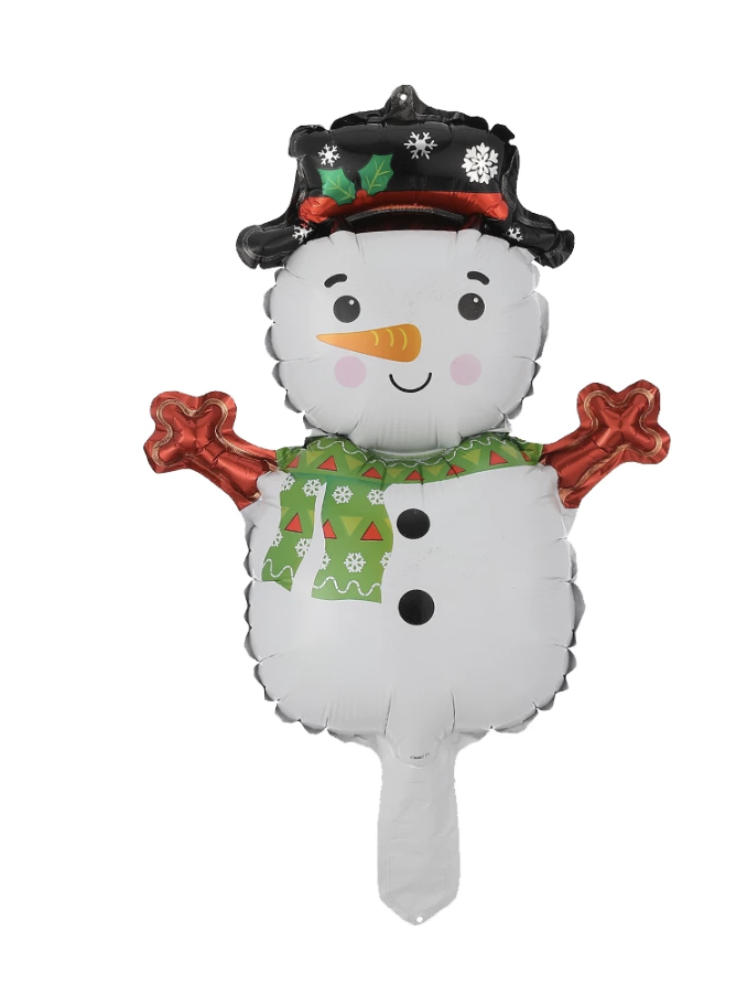 GLOBO 10´ MUÑECO DE NIEVE GORDITO