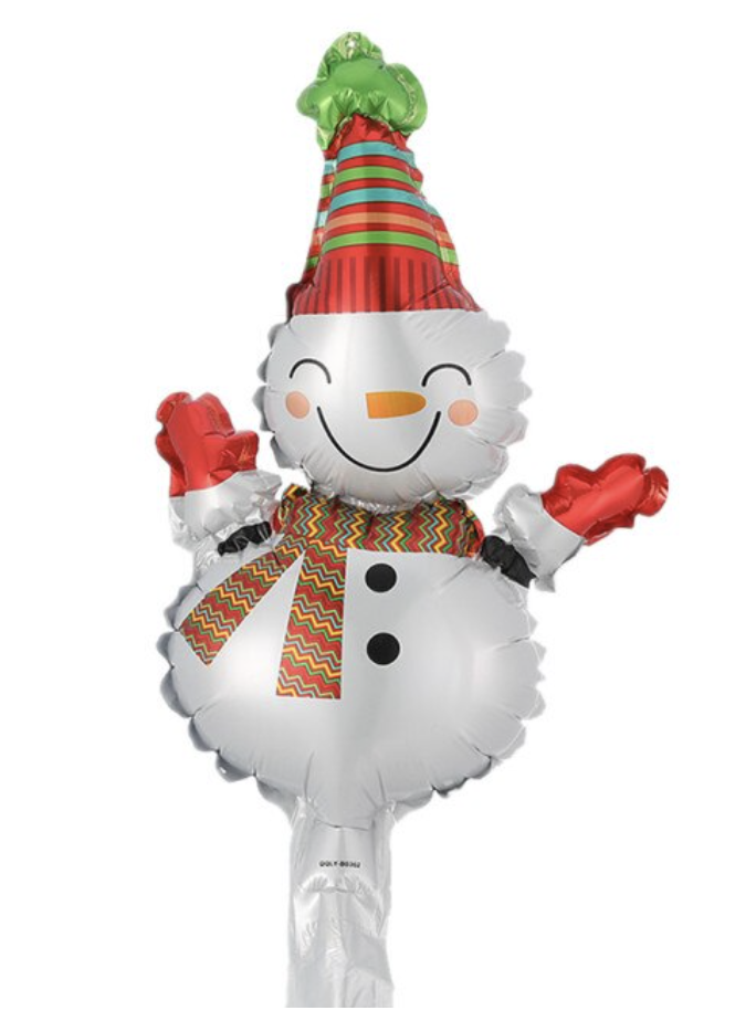 GLOBO 10´ MUÑECO DE NIEVE SIMPATICO