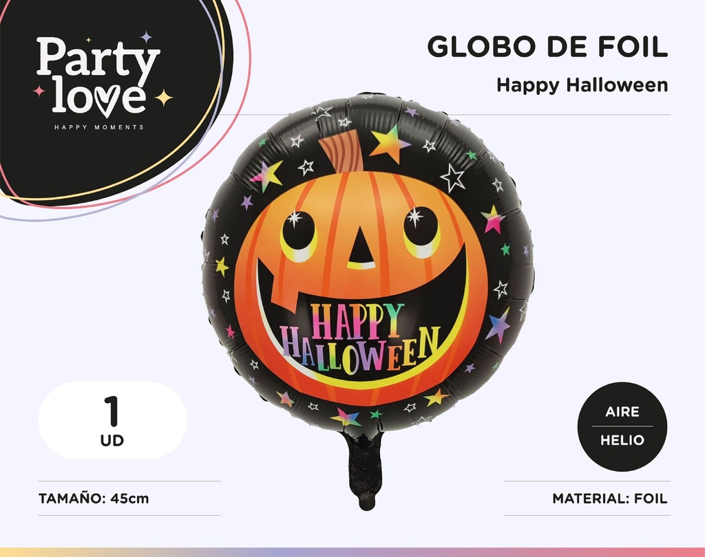 GLOBO HALLOWEEN CALABAZA