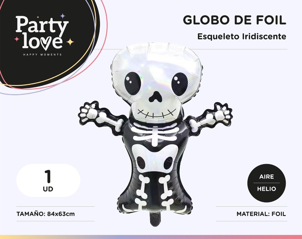 GLOBO HALLOWEEN ESQUELETO