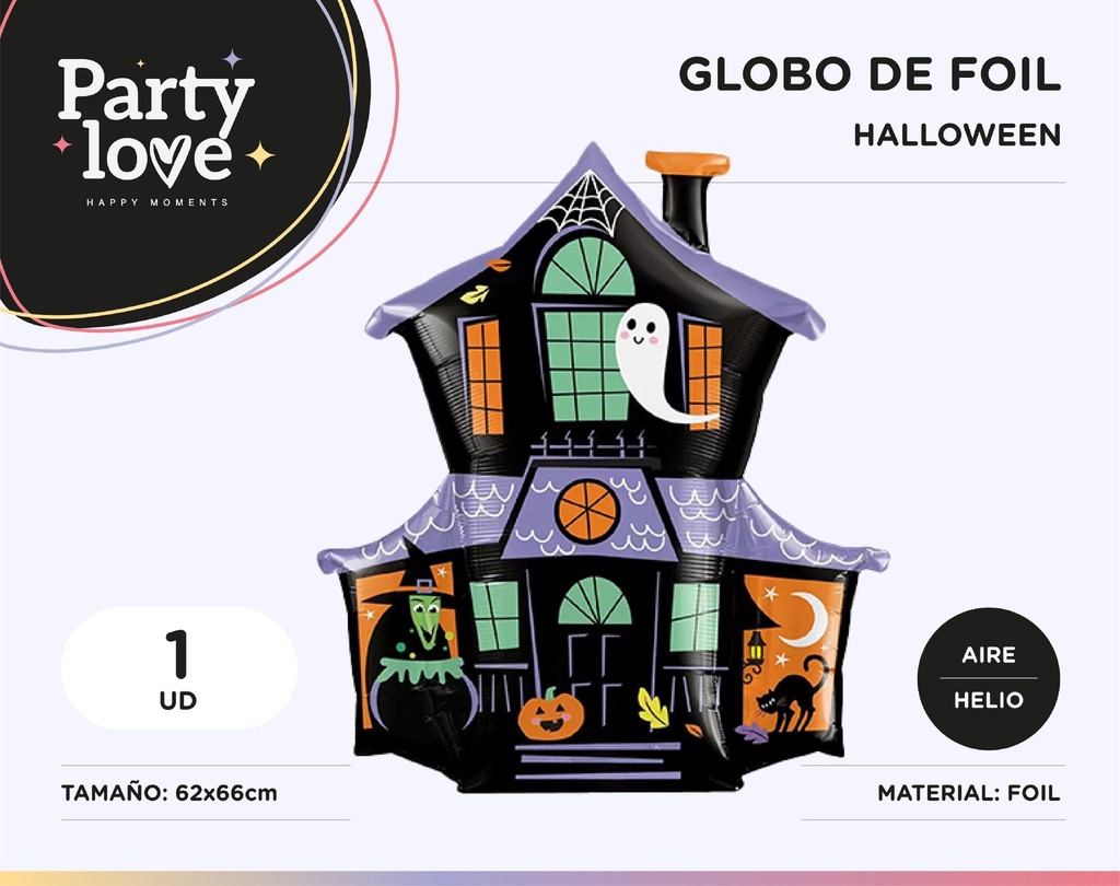 GLOBO CASA ENCANTADA 62X66CM