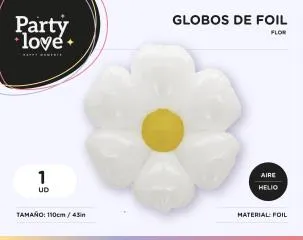 [1078] GLOBO FOIL MARGARITA 97X110CM