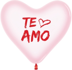G LATEX FORMA CORAZON TE AMO MODERNO 309- 30CM(12)
