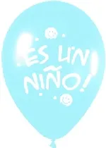 [R12-NINO] G LATEX FASHION  AZUL ES UN NIÑO 30cm (12)  SEMPERTEX