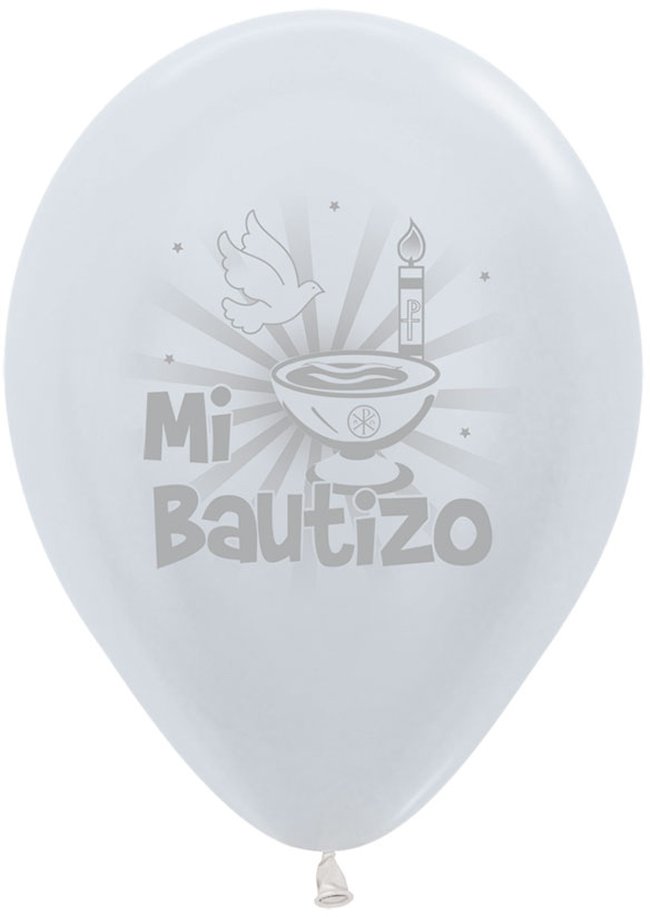G LATEX PERLADO BLANCO MI BAUTIZO 2 CARAS 30CM(12)