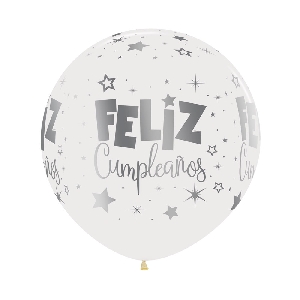 G LATEX CRISTAL FELIZ CUMPLE TINTA METAL 60CM SEMPERTEX