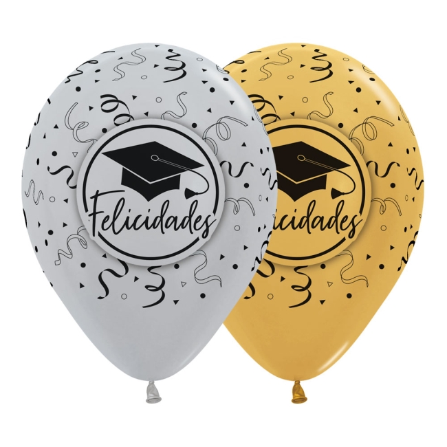 G LATEX SURT 481-570 FELICIDADES GRADUADO 30CM(12)