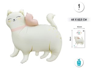 GLOBO FOIL GATO 68*63CM