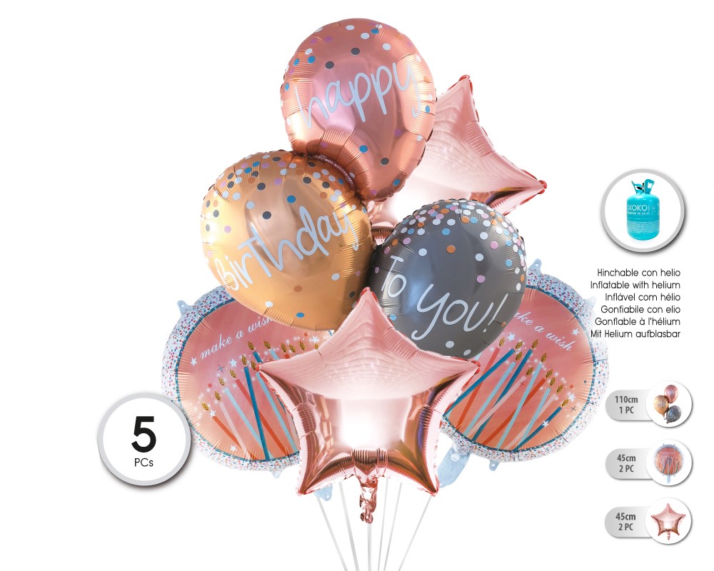 SET FOIL HB 5PC