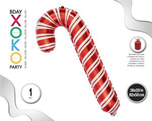 GLOBO FOIL BASTON DE CARAMELO 92*50