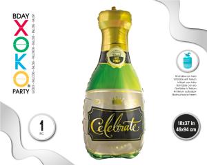 GLOBO MYLAR BOTELLA 93CM
